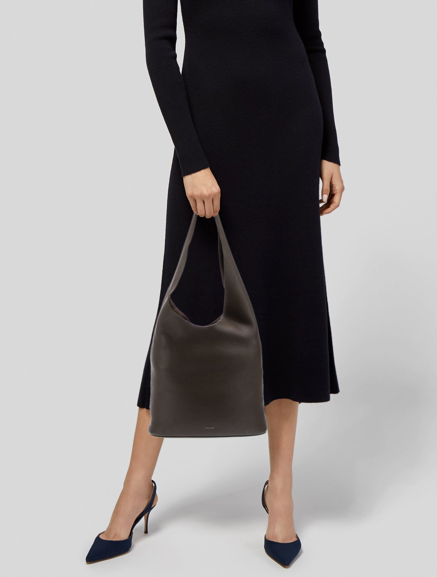 The Row Leather Bindle Three