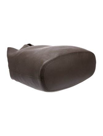 The Row Leather Bindle Three