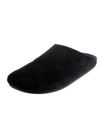 The Row Suede Mules