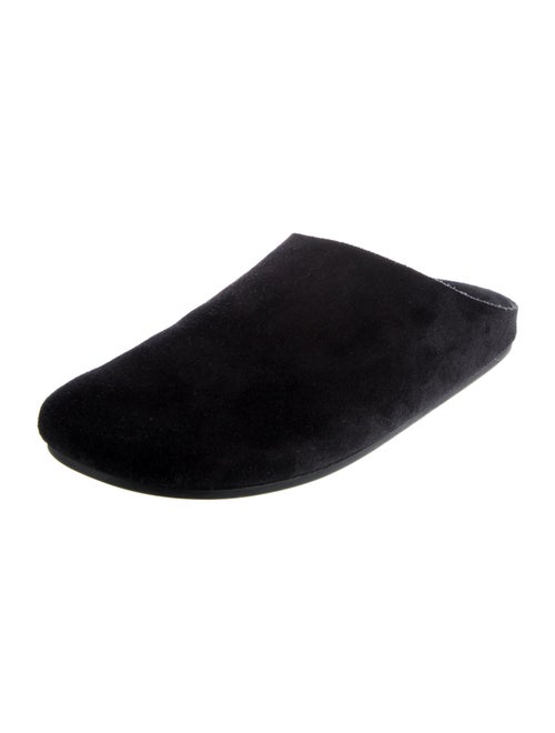 The Row Suede Mules