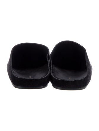 The Row Suede Mules