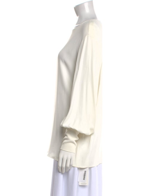 The Row Bateau Neckline Long Sleeve Sweatshirt