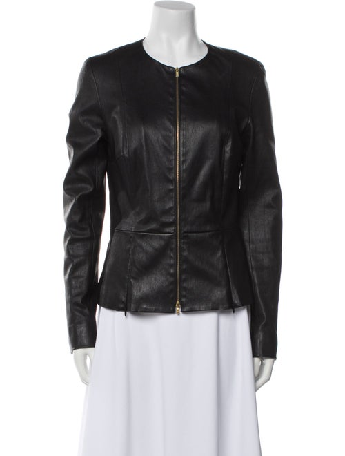 The Row Leather Biker Jacket