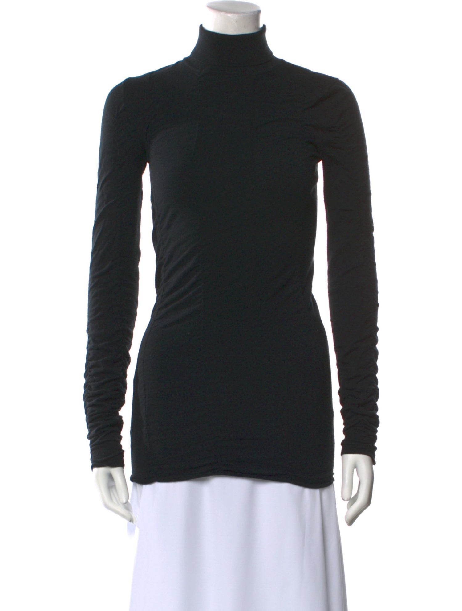 The Row Wool Turtleneck Top