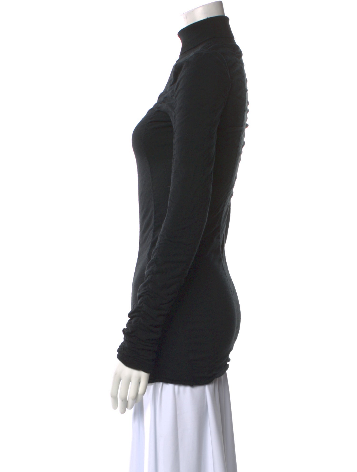 The Row Wool Turtleneck Top