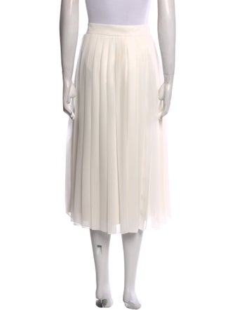 The Row Pleated Accents Midi Length Skirt