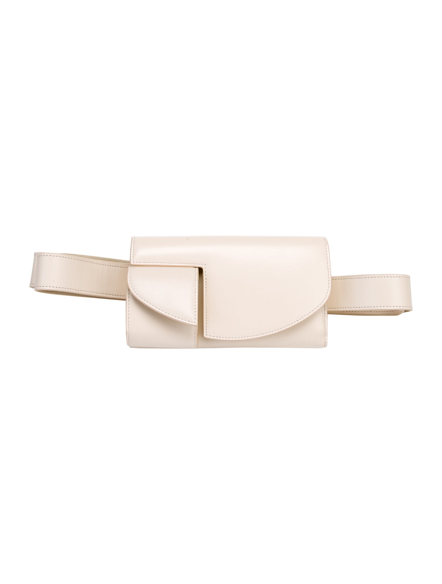 The Row Leather Horizontal Belt Bag