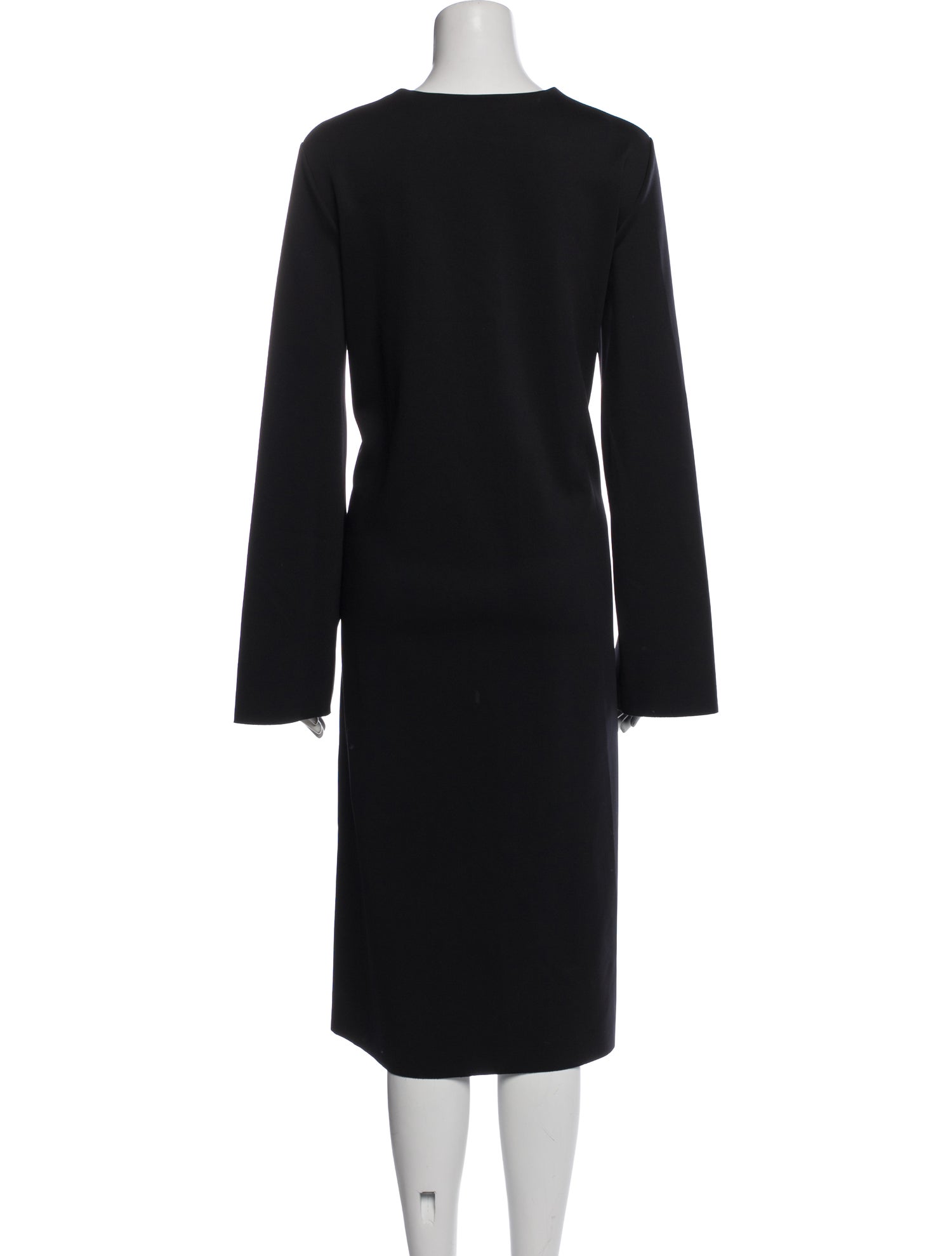 The Row Crew Neck Midi Length Dress