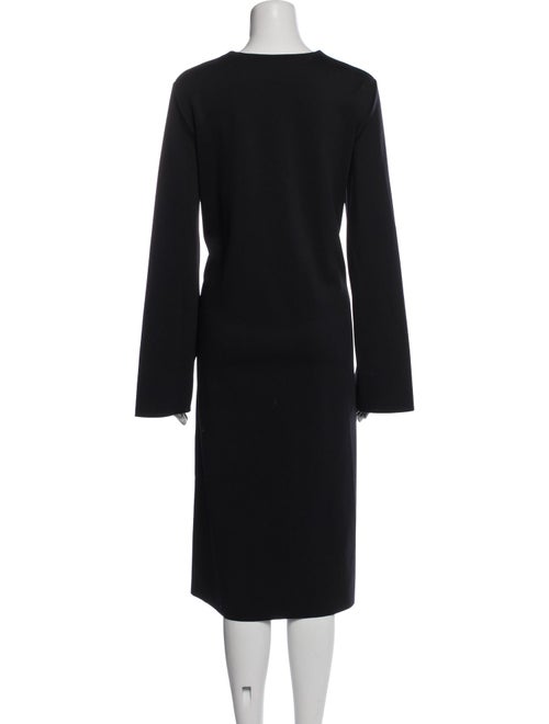 The Row Crew Neck Midi Length Dress