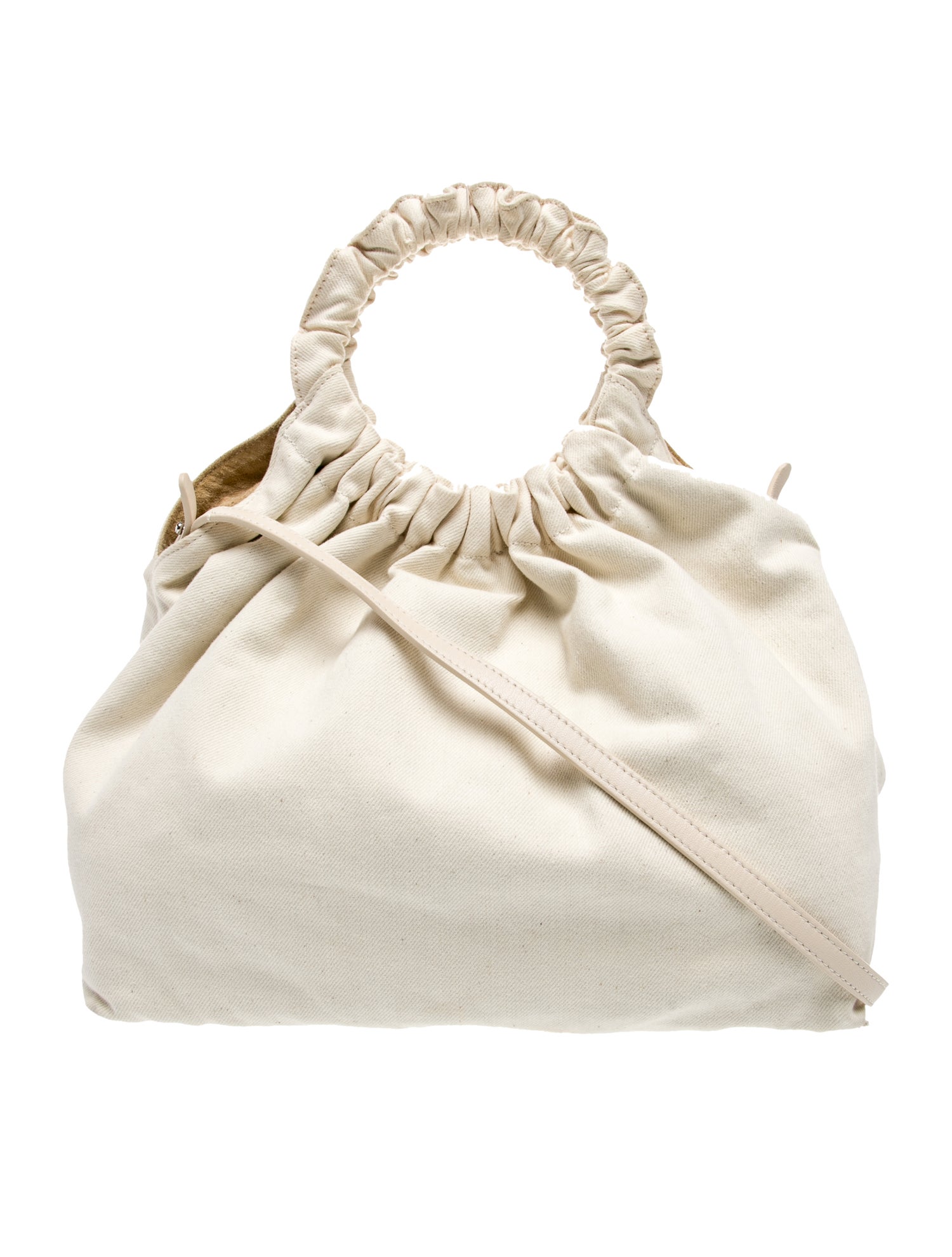 The Row Canvas Shoulder Bag