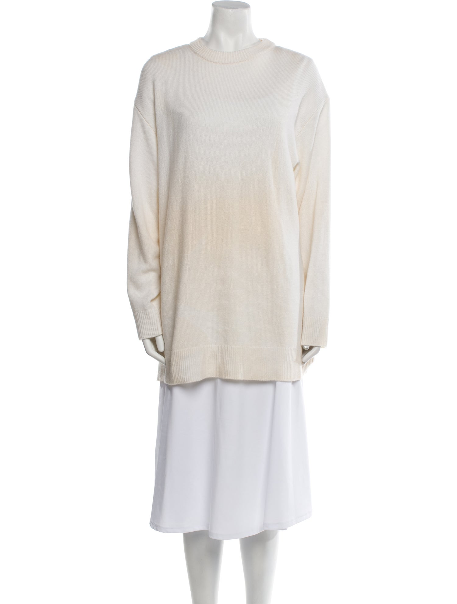 The Row Cashmere Scoop Neck Sweater