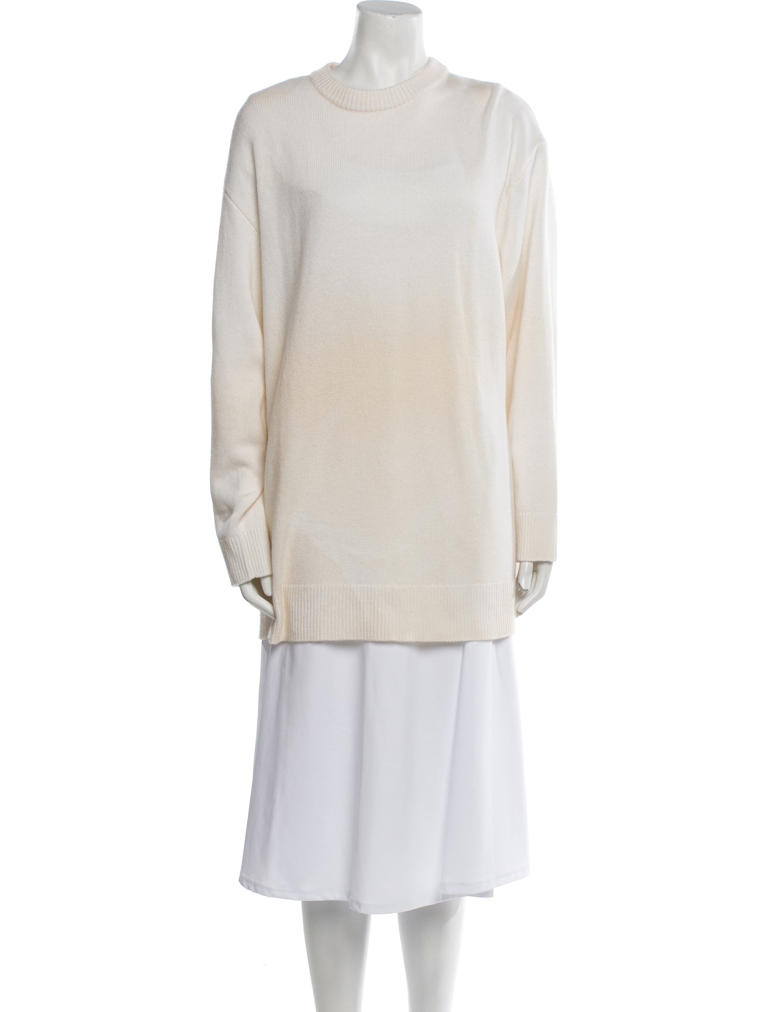 The Row Cashmere Scoop Neck Sweater