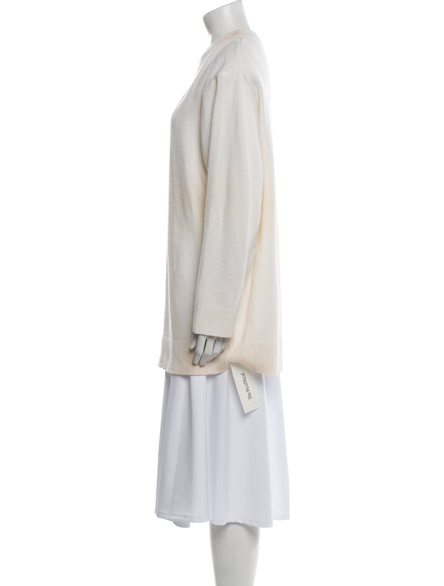 The Row Cashmere Scoop Neck Sweater