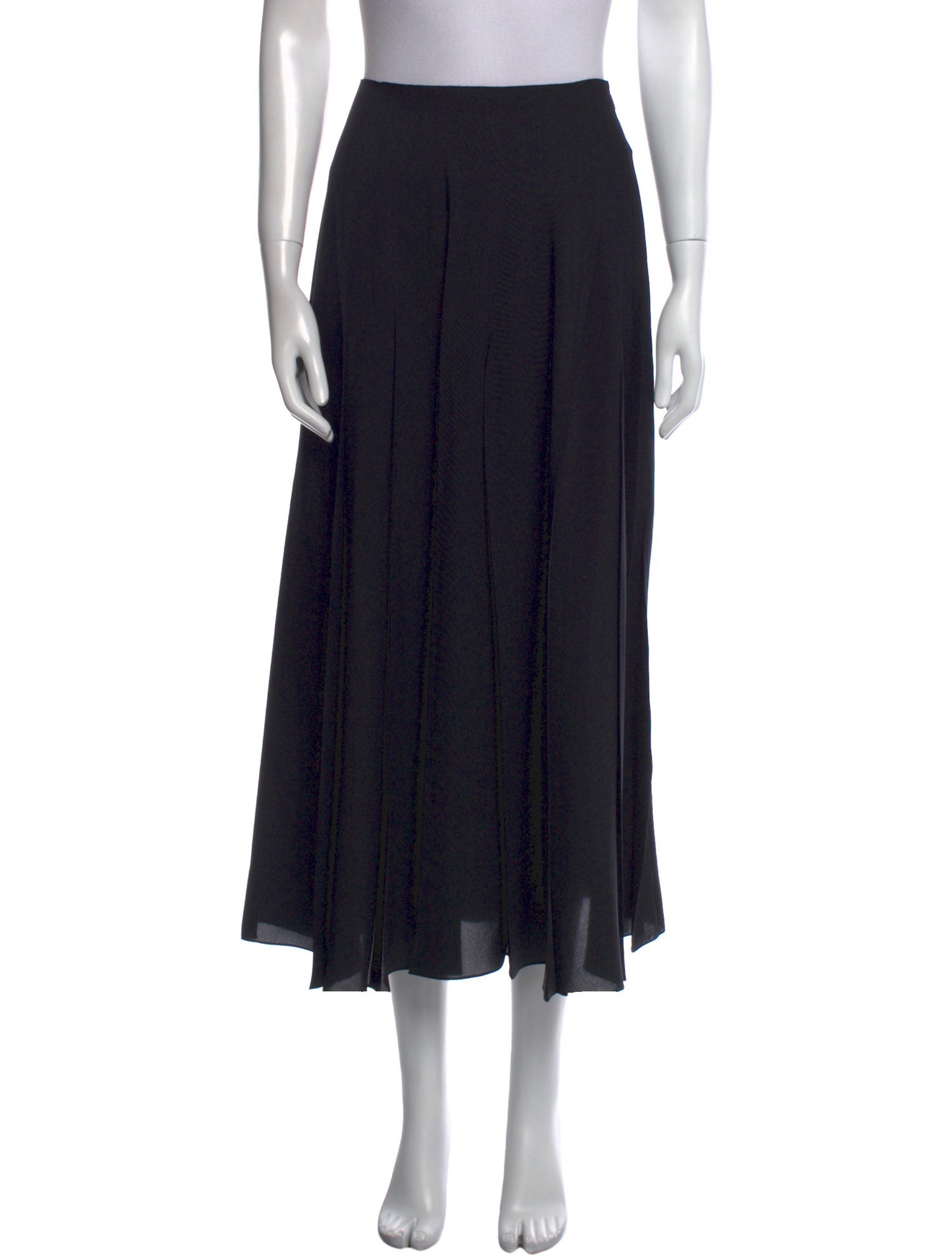 The Row Pleated Accents Midi Length Skirt