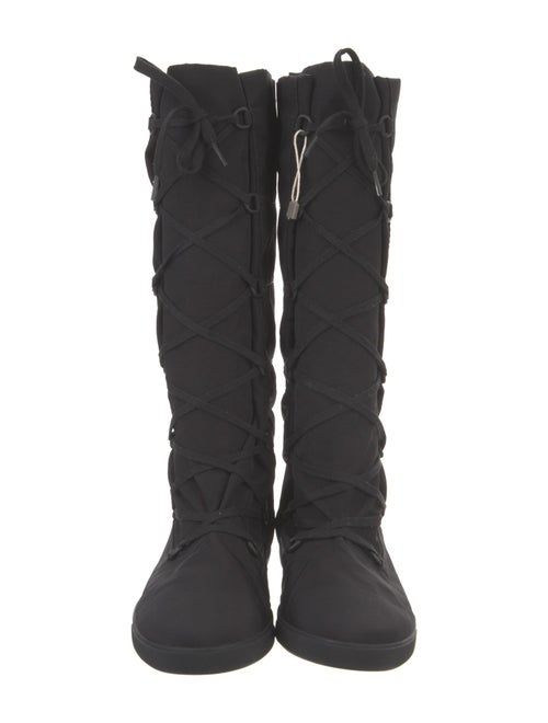 The Row Tyler Nylon Lace-Up Boots