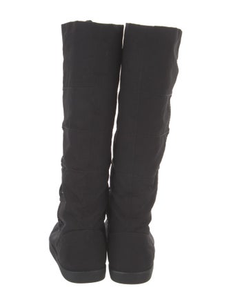 The Row Tyler Nylon Lace-Up Boots