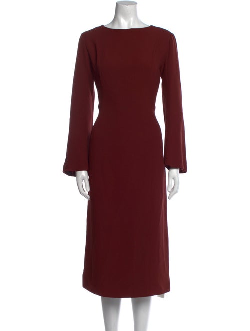 The Row Silk Midi Length Dress