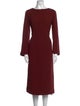 The Row Silk Midi Length Dress