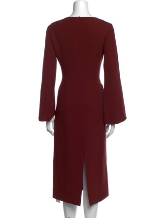 The Row Silk Midi Length Dress