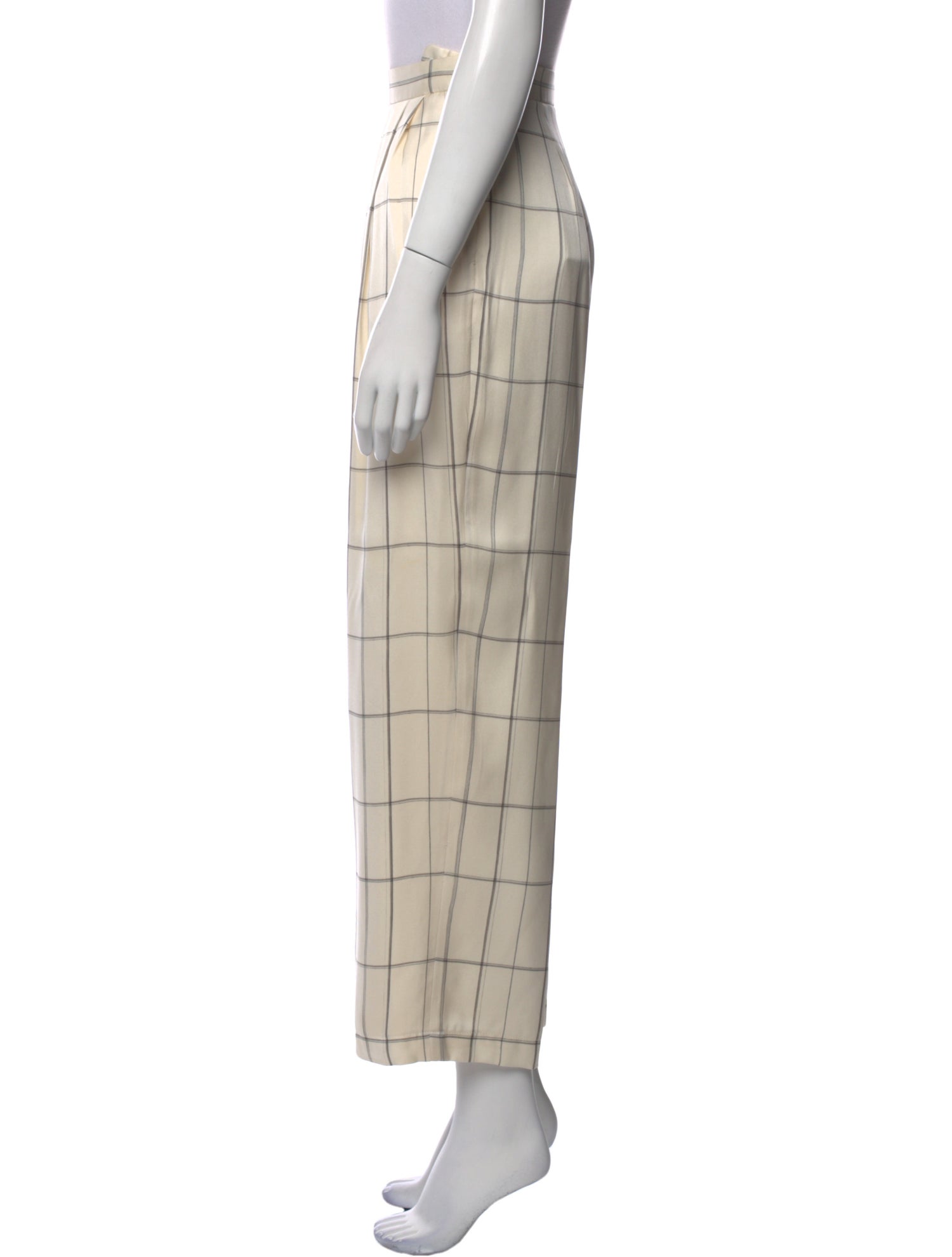 The Row Silk Wide Leg Pants