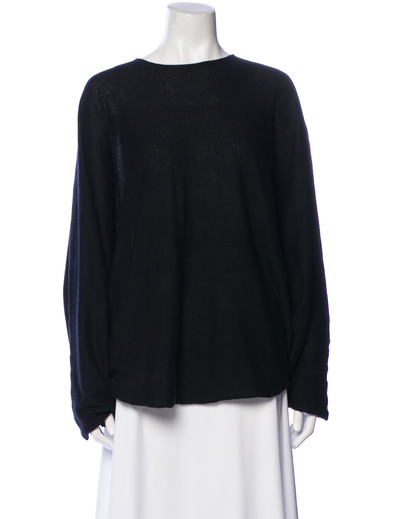 The Row Cashmere Bateau Neckline Sweater