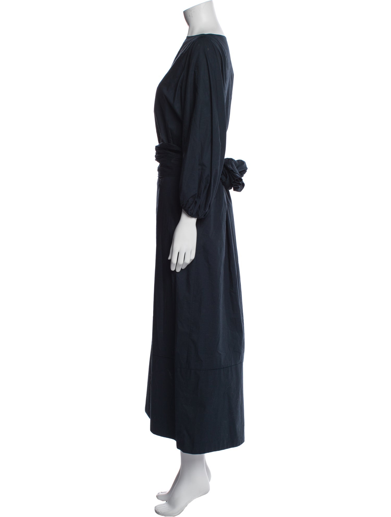 The Row Bateau Neckline Long Dress
