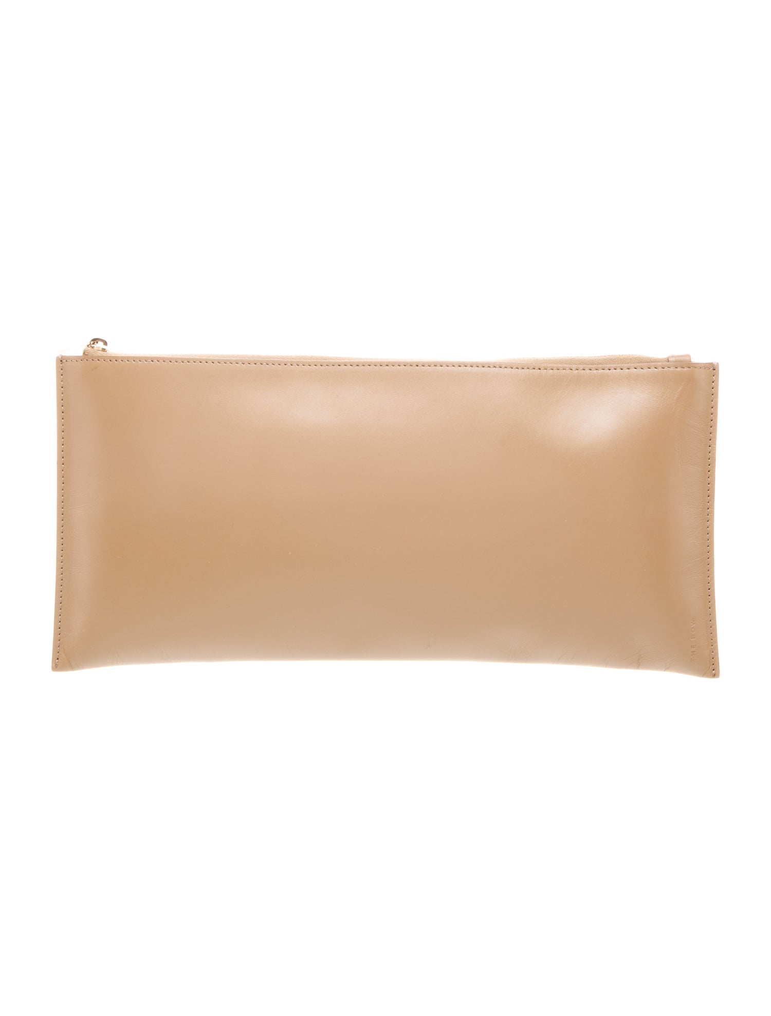 The Row Leather Flat Clutch