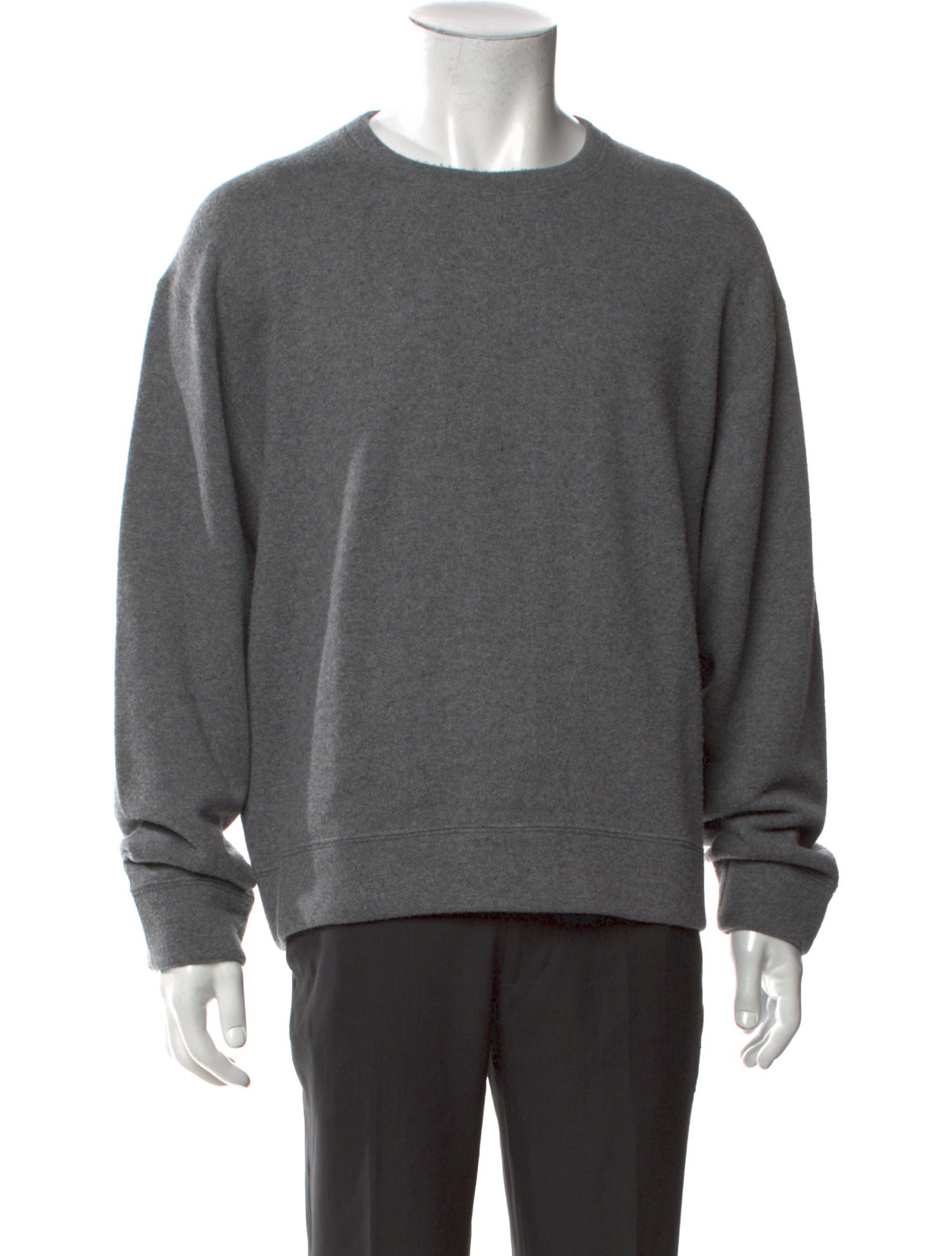 The Row Virgin Wool Crew Neck Pullover