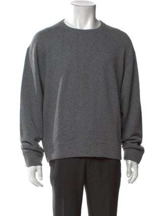 The Row Virgin Wool Crew Neck Pullover