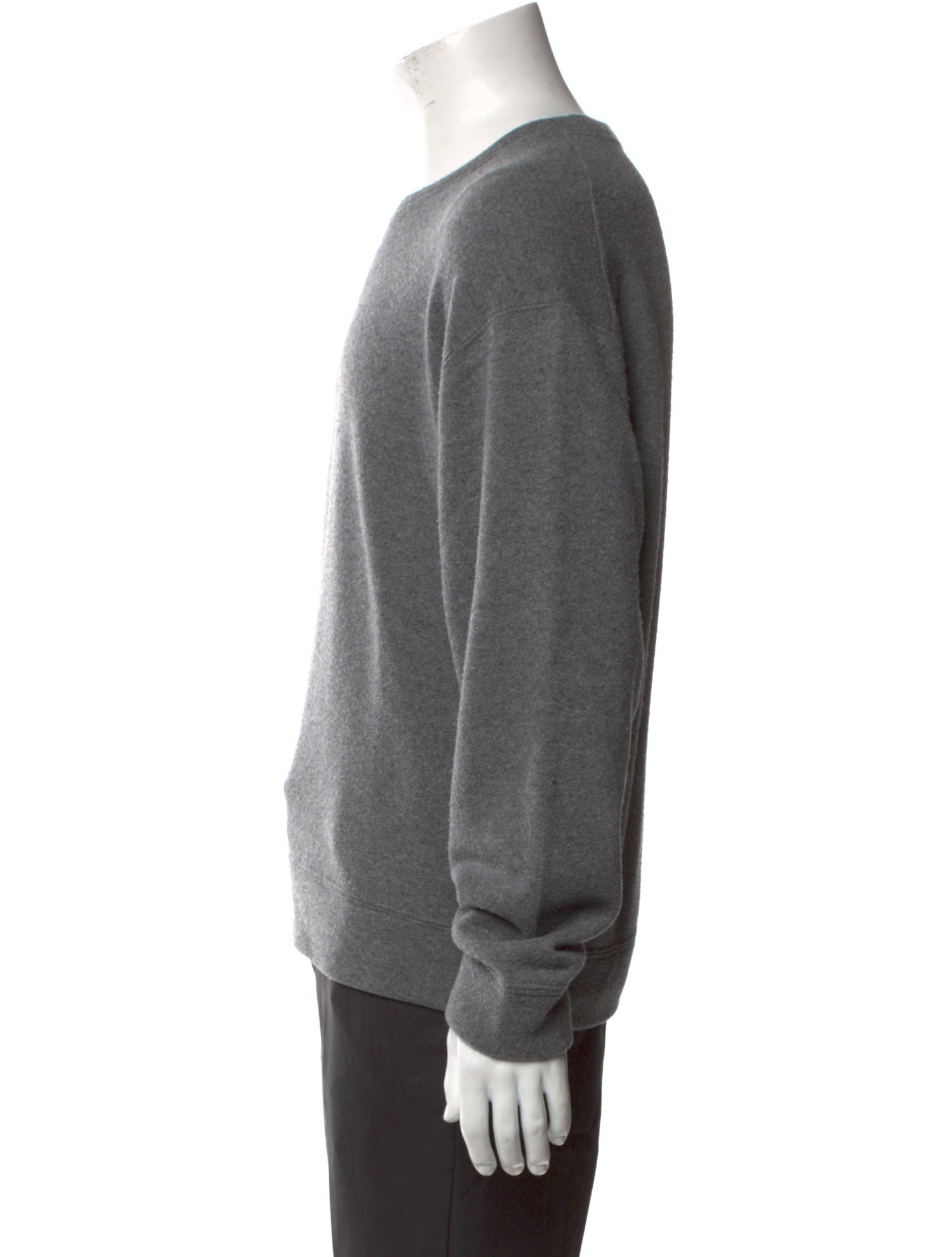 The Row Virgin Wool Crew Neck Pullover
