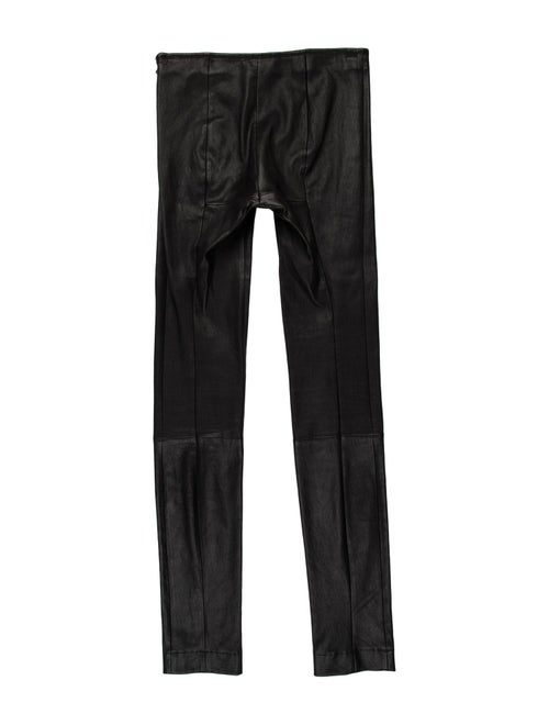 The Row Lambskin Skinny Leg Pants