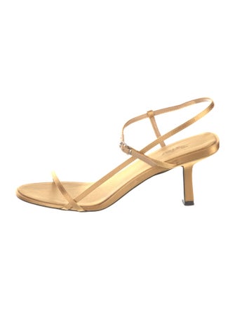 The Row Bare Satin Satin Sandals