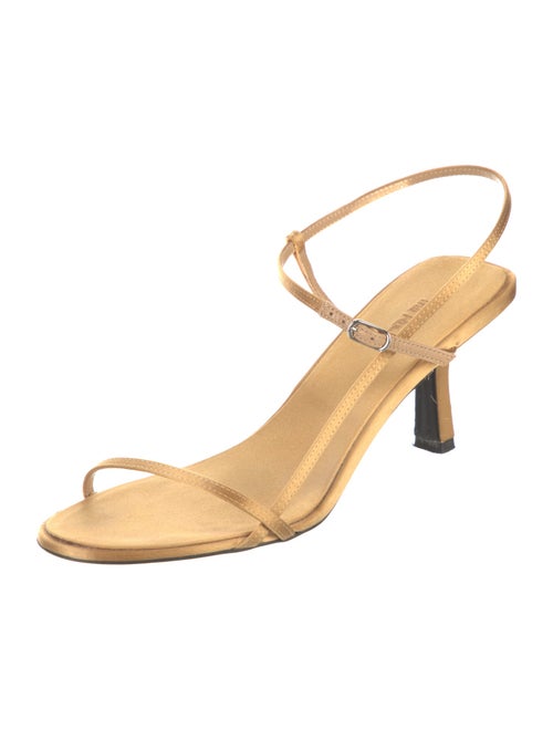 The Row Bare Satin Satin Sandals