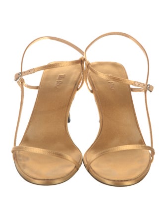 The Row Bare Satin Satin Sandals