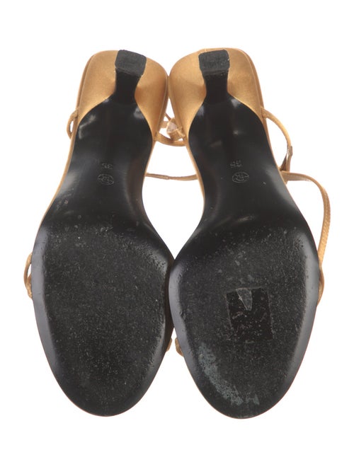 The Row Bare Satin Satin Sandals