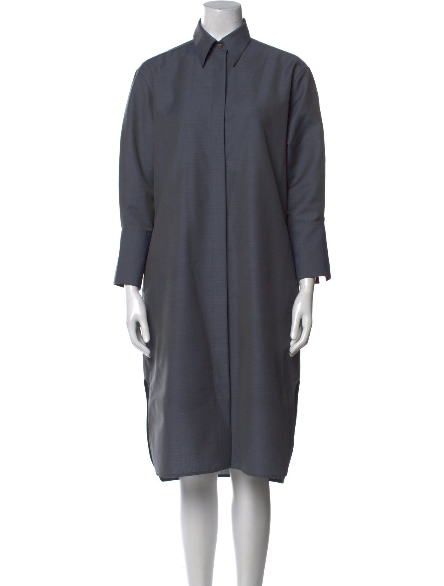 The Row Wool Midi Length Dress