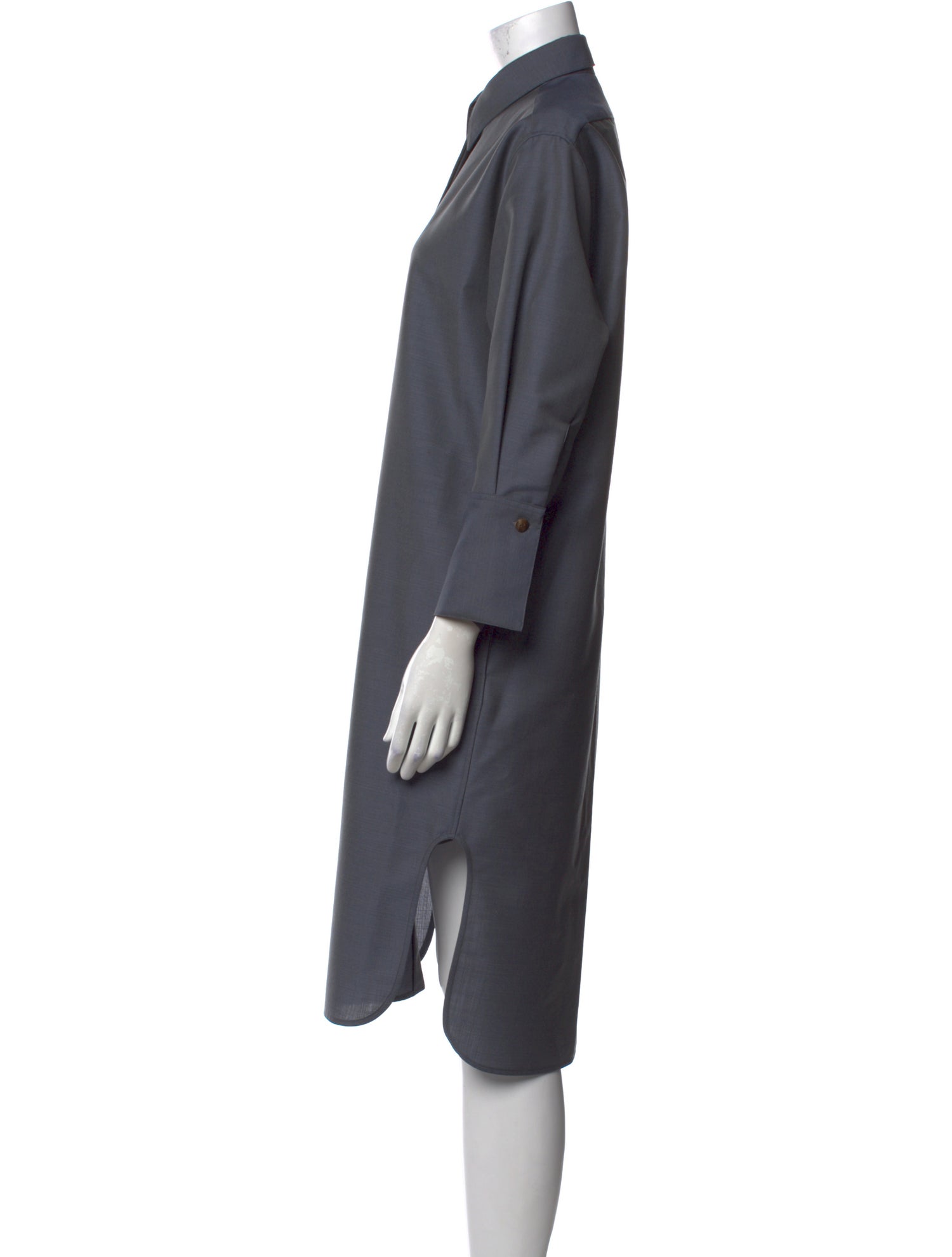 The Row Wool Midi Length Dress