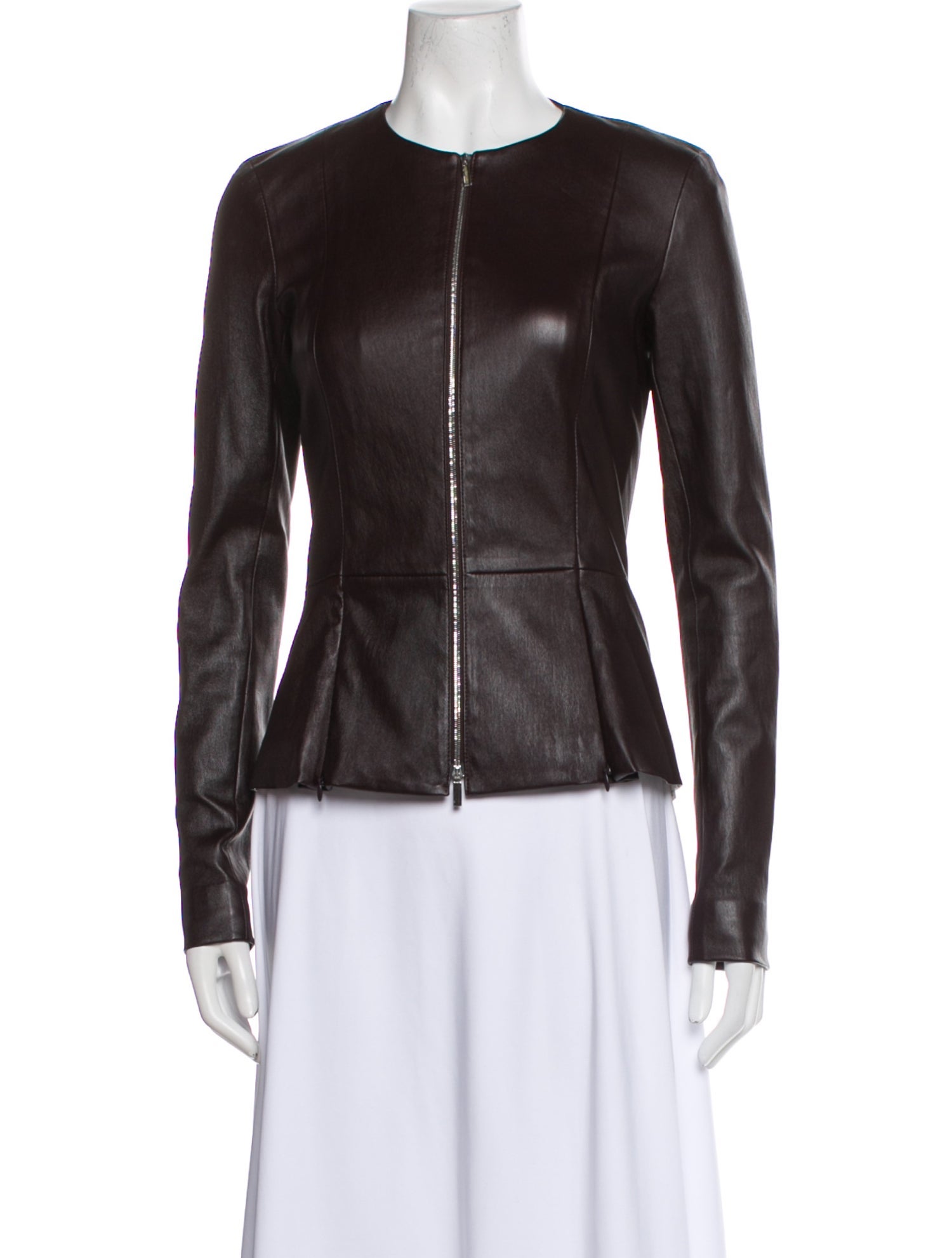 The Row Leather Biker Jacket