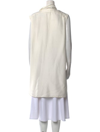 The Row Silk Cowl Neck Tunic