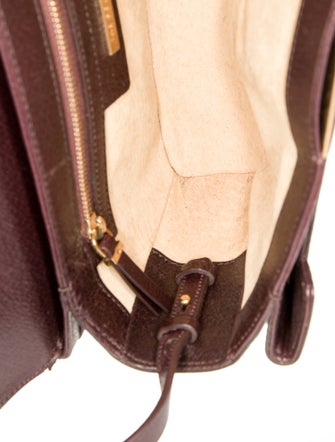 The Row Leather Book Bag 10