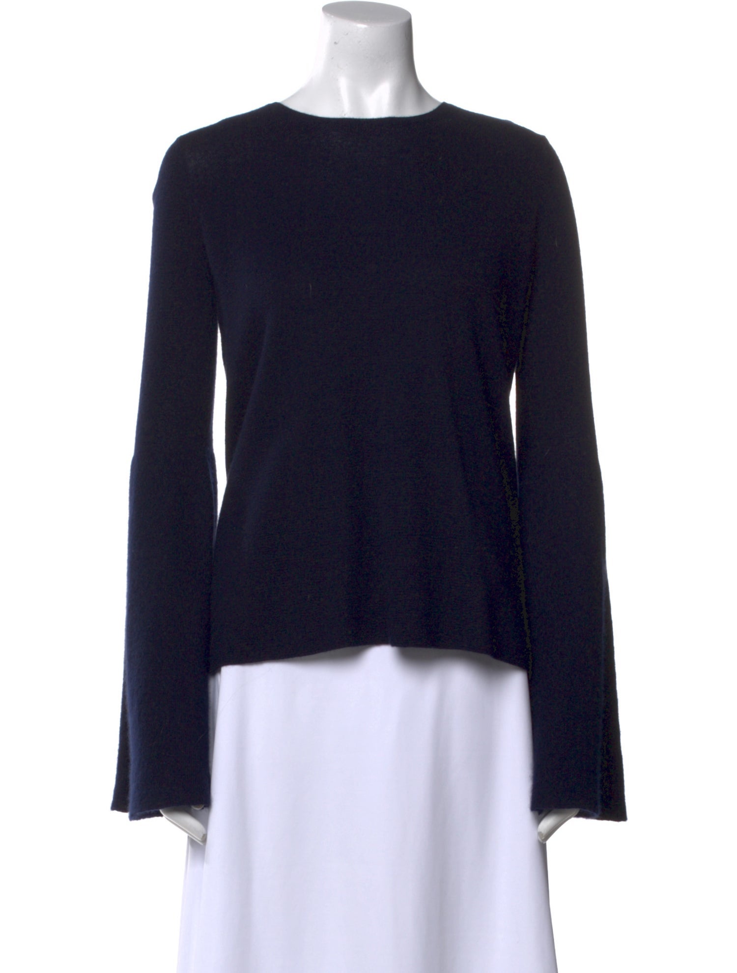 The Row Cashmere Bateau Neckline Sweater