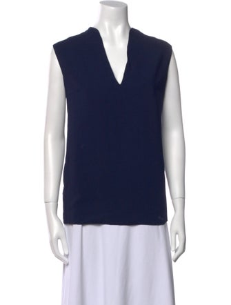 The Row V-Neck Sleeveless Top