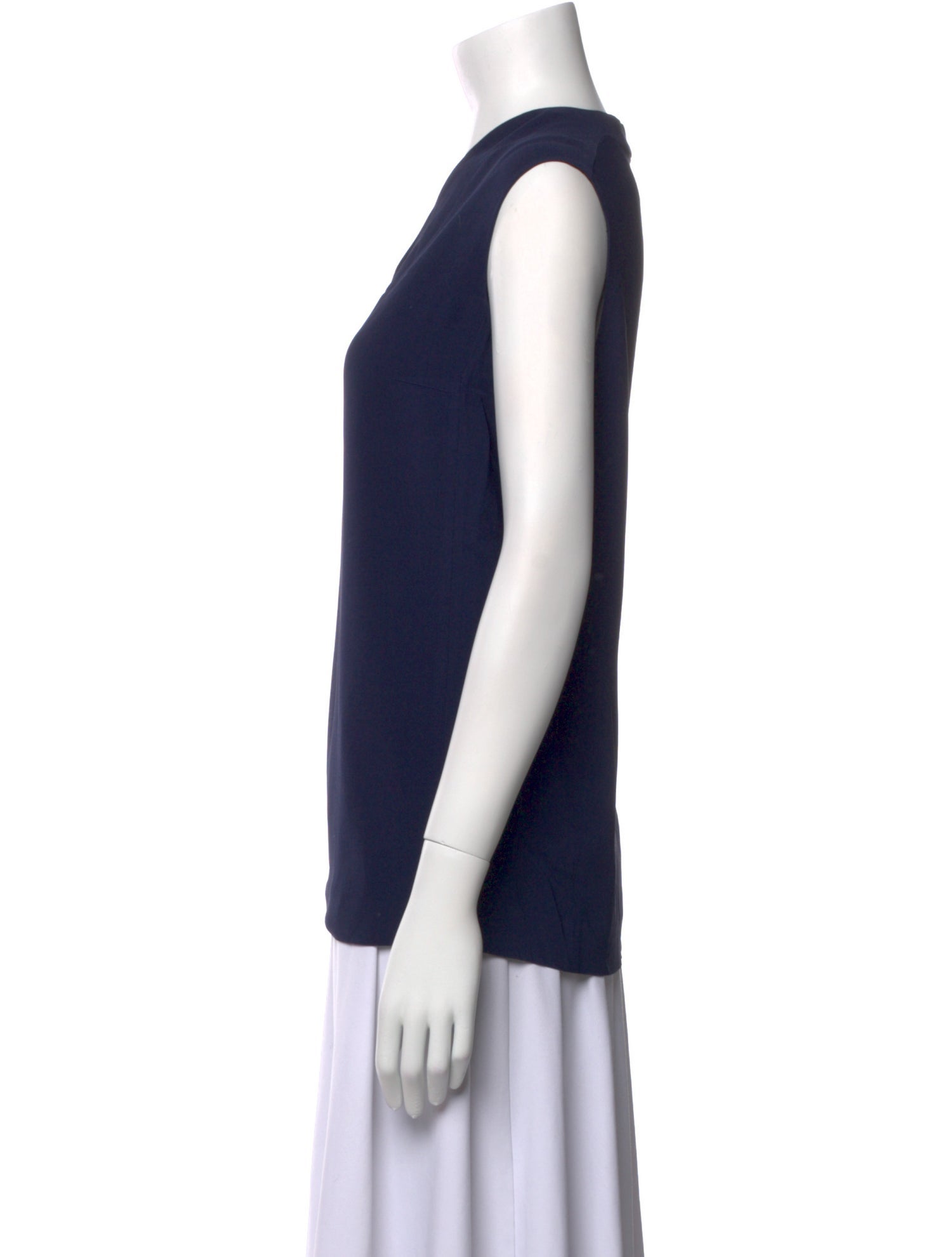 The Row V-Neck Sleeveless Top