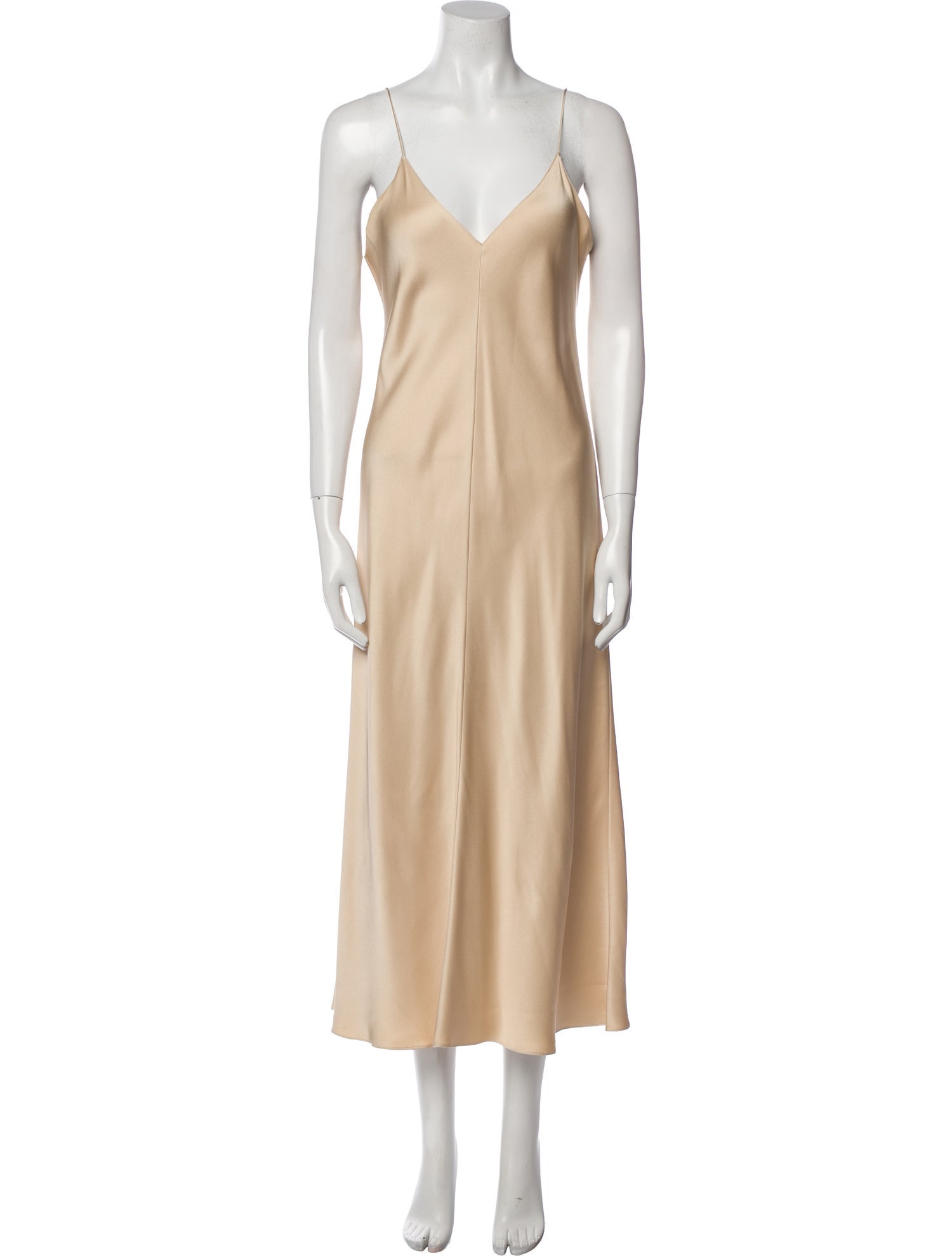 The Row Silk Long Dress