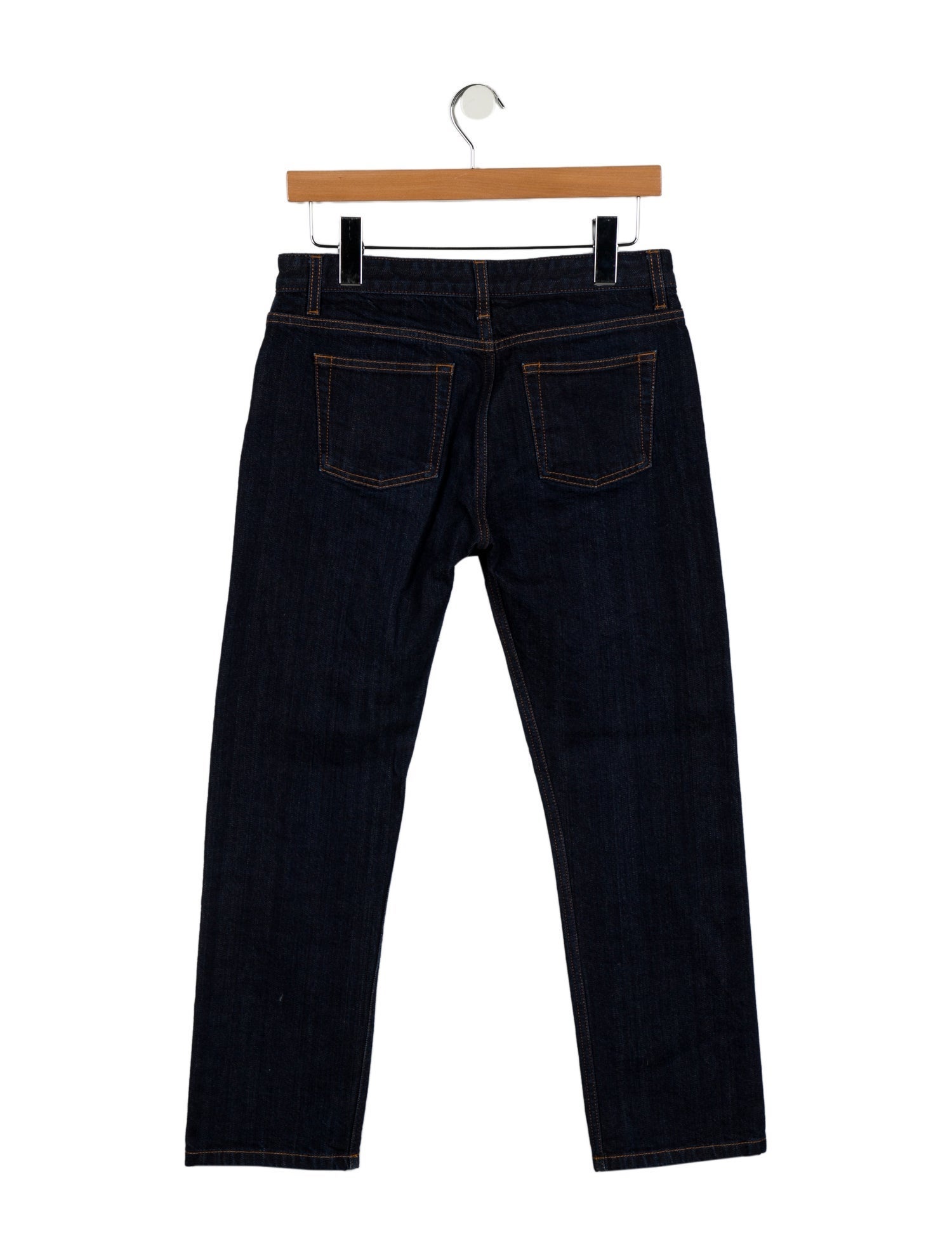 The Row Mid-Rise Straight Leg Jeans
