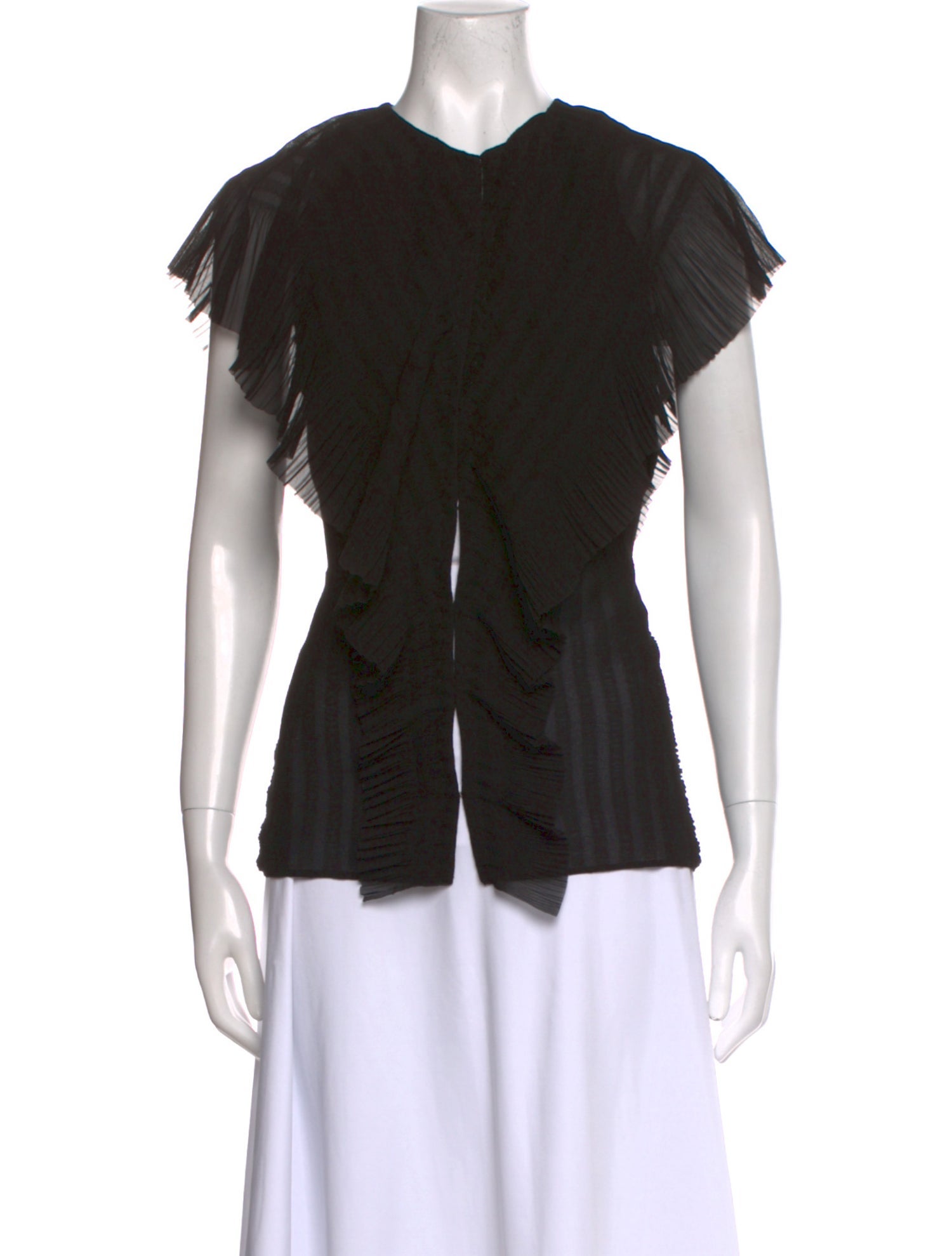 The Row Crew Neck Short Sleeve Blouse