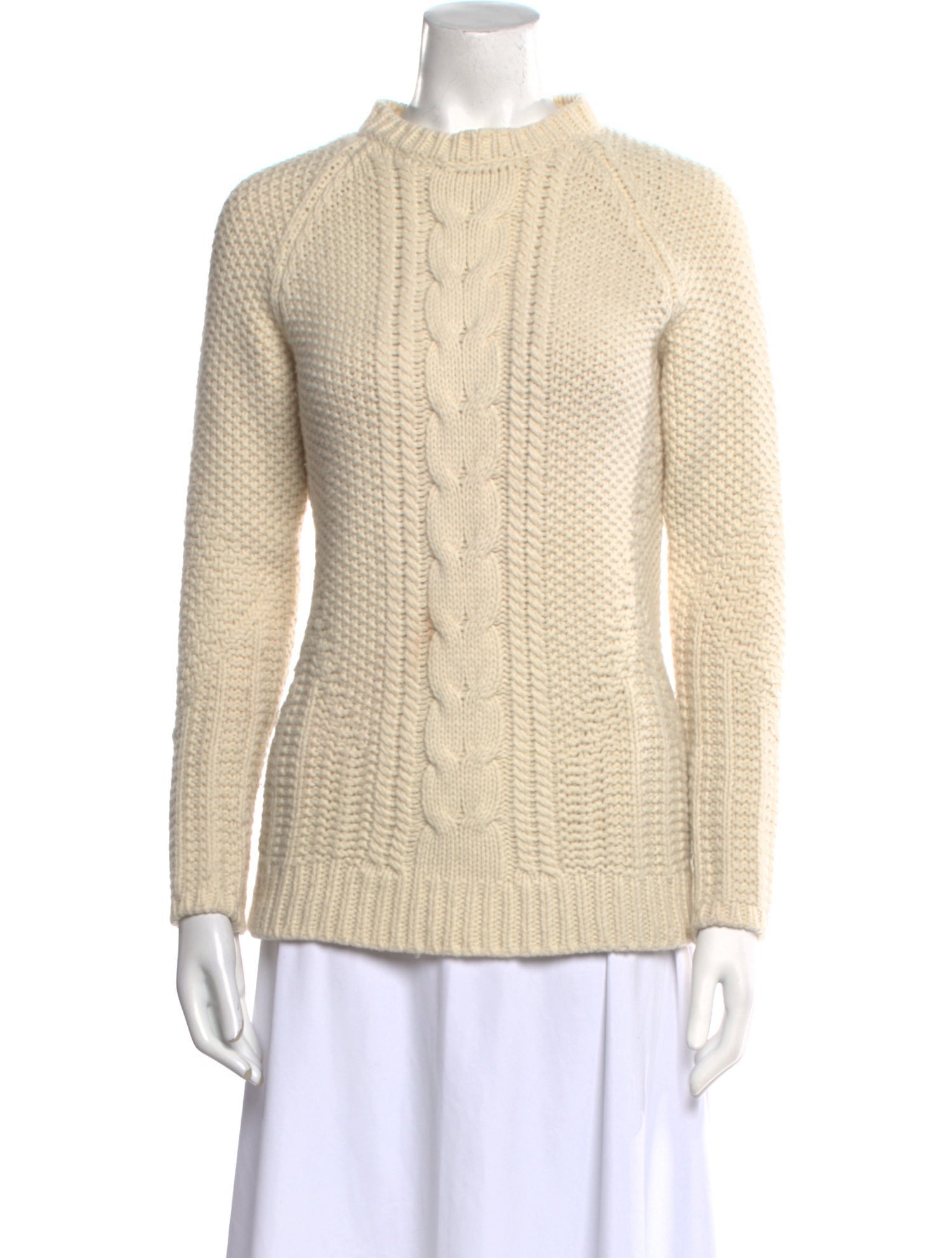 The Row Mock Neck Sweater