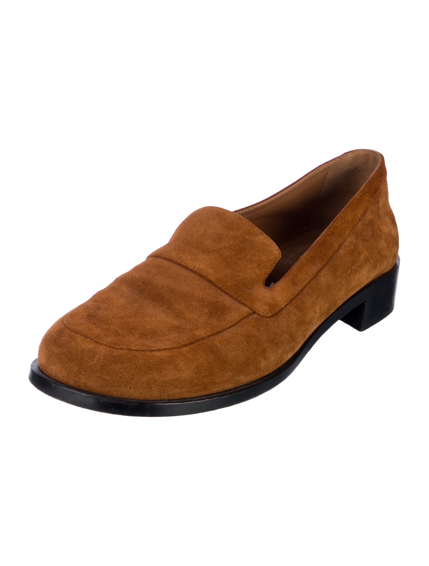 The Row Suede Loafers