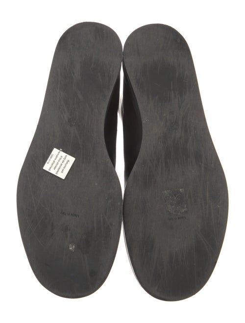 The Row Patty Leather Combat Boots