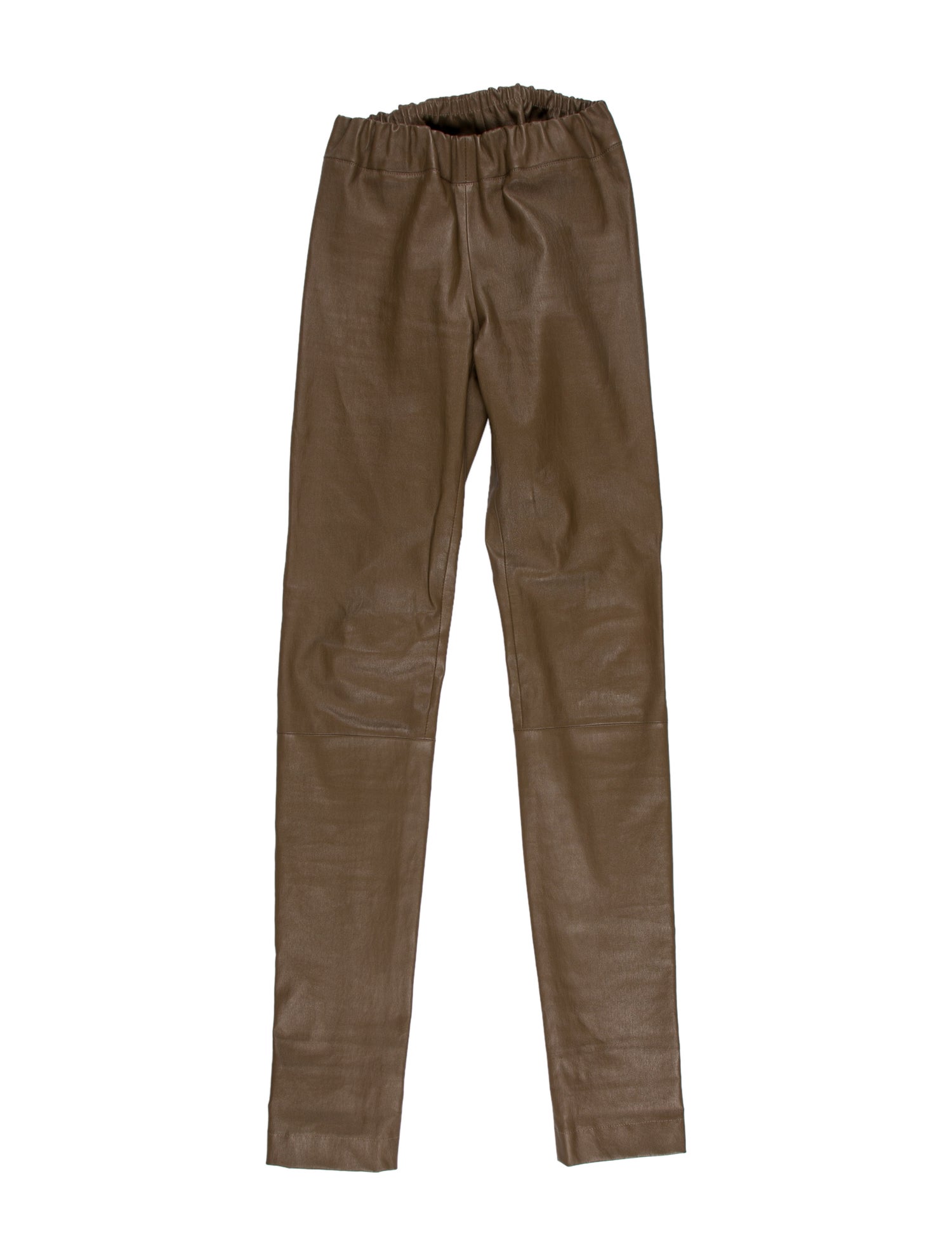 The Row Lambskin Skinny Leg Pants